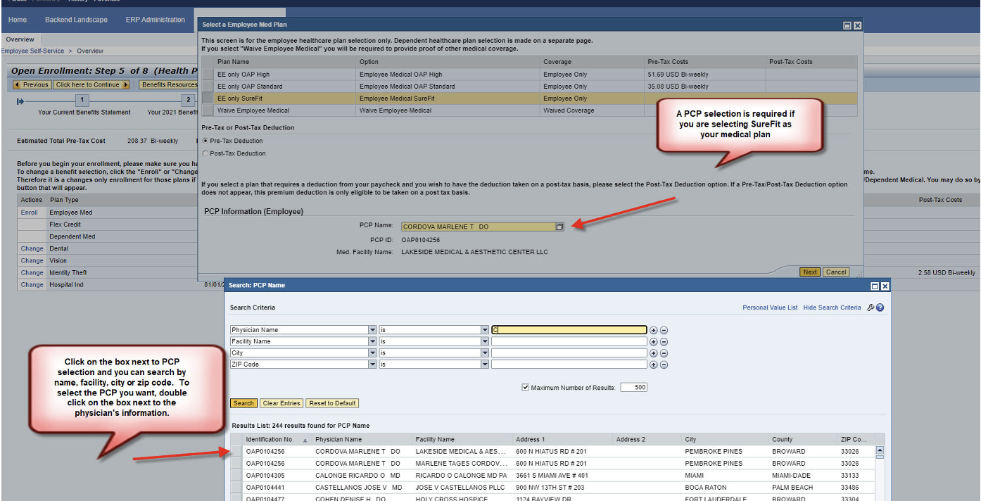 SAP Intro screen